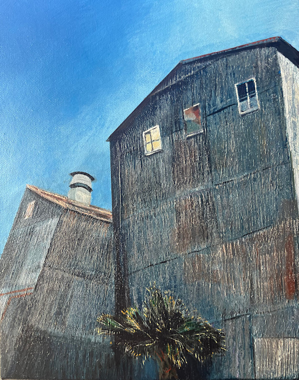 Palm Tree at Granary—Willows Series No. 3 by Ema Lahey, Image 2.