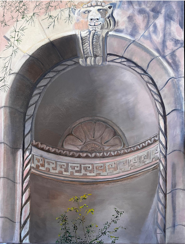 Memorial Alcove, Willows Series—No.9 by Ema Lahey, Image 1.