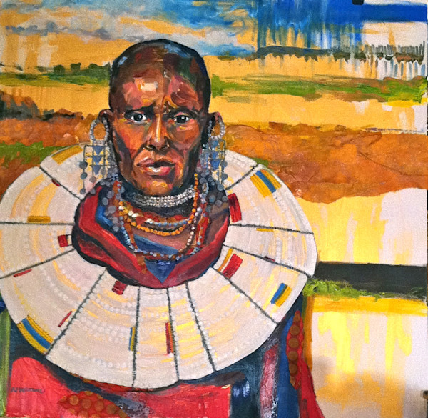 Maasai Bride by Robbi Firestone, Image 1.