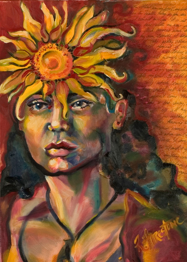 Aya Sun Peruvian Woman 3rd Eye / Anda by Robbi Firestone, Image 1.