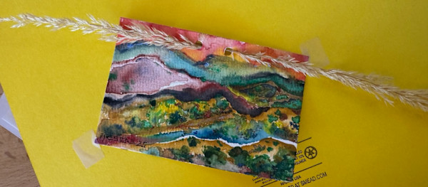 Silver Sheen of Sun Our Home by Robbi Firestone, Image 1.