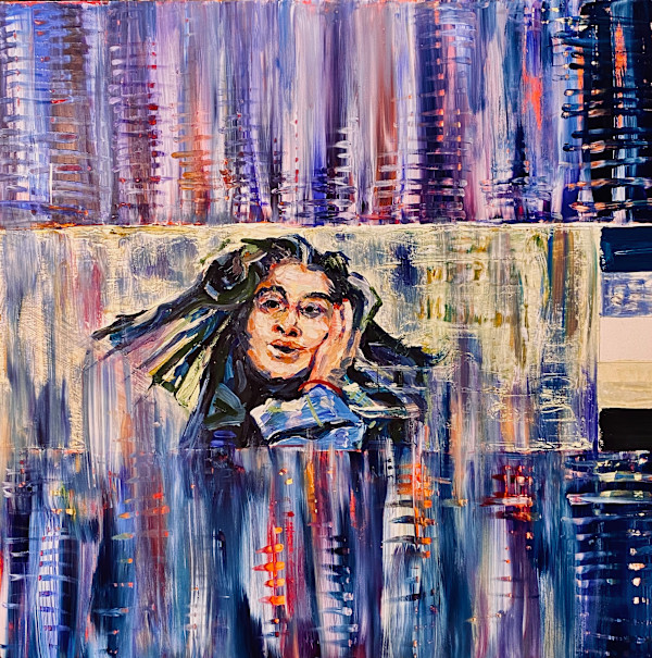 Self Indulgent Selfie / Honoring Her Thought by Robbi Firestone, Image 1.