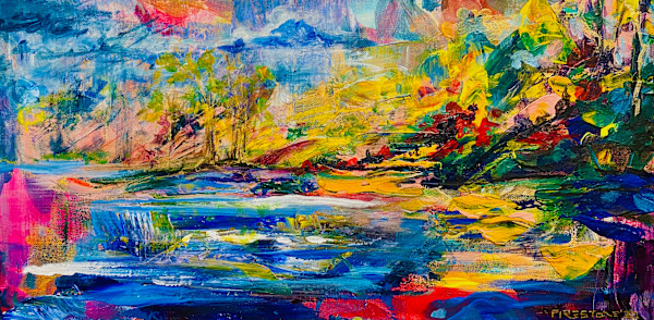 Vibrant Lakeside by Robbi Firestone, Image 1.