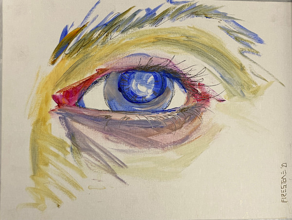 Eye Mauve by Robbi Firestone, Image 1.