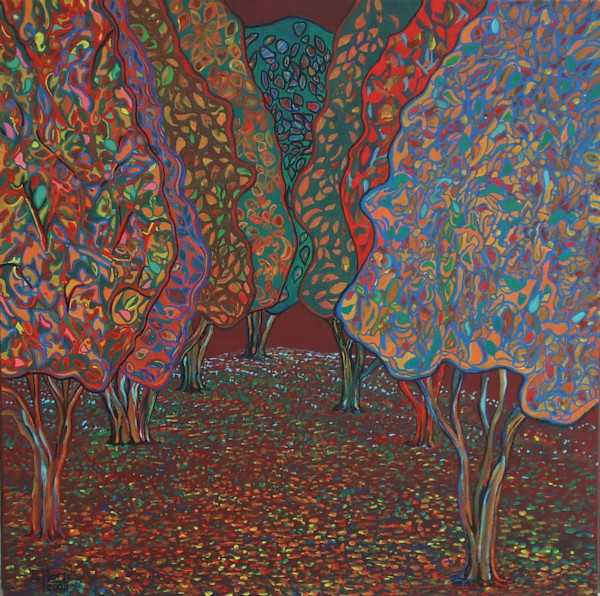 Crepe Myrtles by Betsy Horn