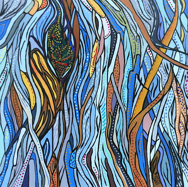 Webs (Rocky Mountain Juniper) by Betsy Horn