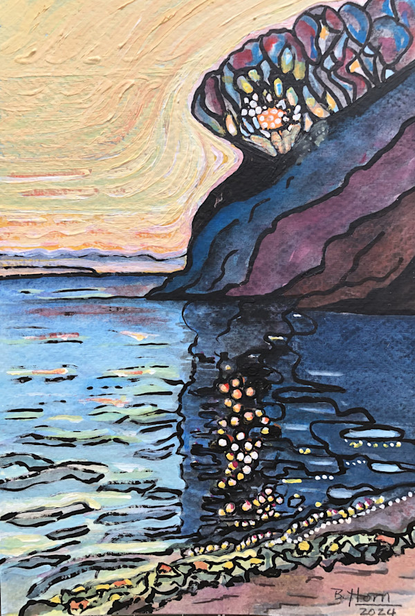 Smugglers Cove San Juan Island by Betsy Horn