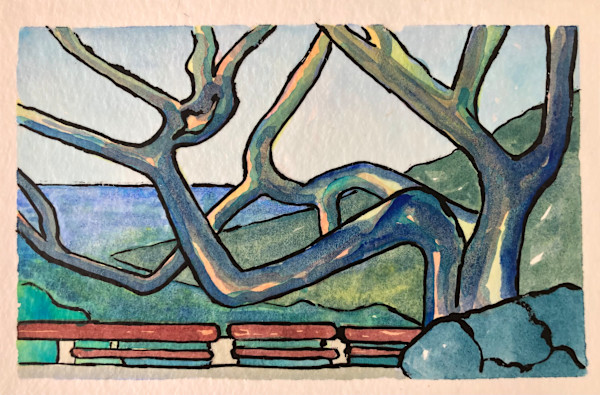 Pacific Coast Highway by Betsy Horn