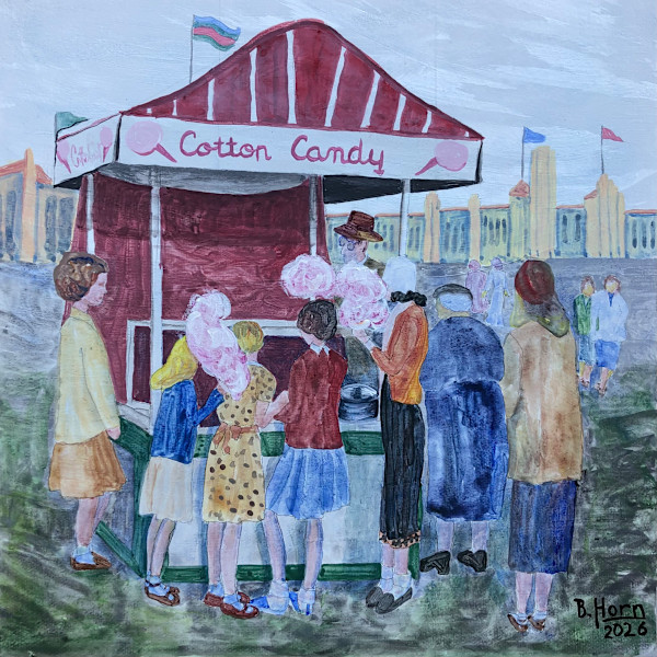 Cotton Candy by Betsy Horn