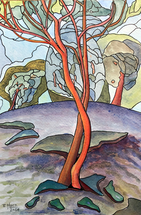 Madrone San Juan Island by Betsy Horn, Image 1.