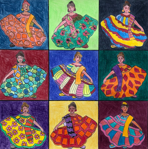 Nine Ladies Dancing by Betsy Horn, Image 1.