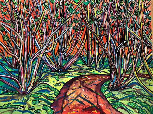 In the Cedars, Meridian State Park, Texas by Betsy Horn