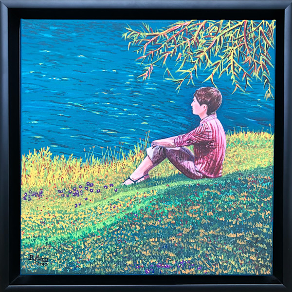 Meditation on Lake Como by Betsy Horn