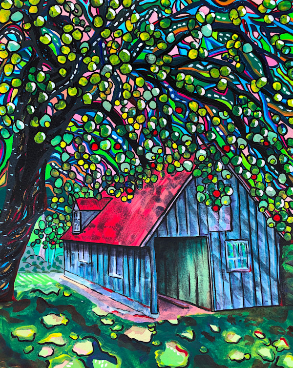 Kreische Brewery Barn, Monument Hill SHS, LaGrange TX by Betsy Horn