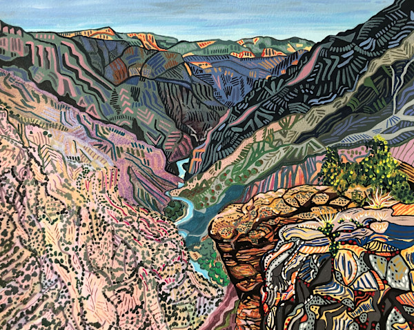 Sunset View Overlook, Black Canyon of the Gunnison National Park by Betsy Horn