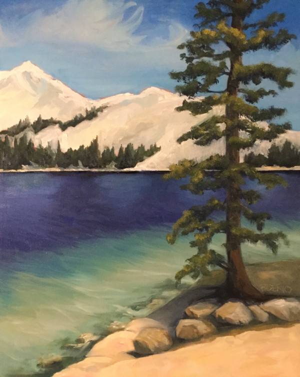 Yosemite Lake (18 x 24 in) by Carrie Lacey Boerio