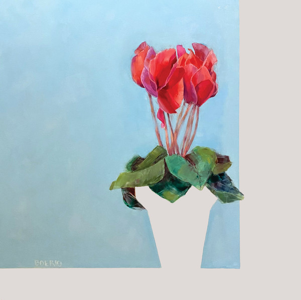 Cyclamen in Pink by Carrie Lacey Boerio