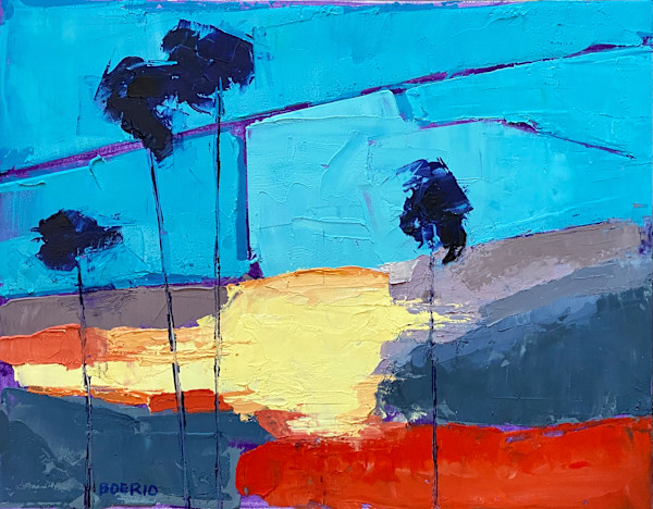 Coastal Road Trip (framed) by Carrie Lacey Boerio, Image 1.