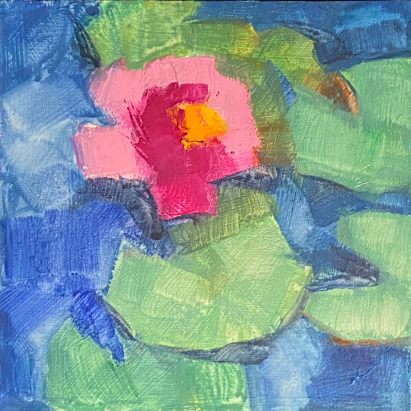 Water Lily Study #2 by Carrie Lacey Boerio
