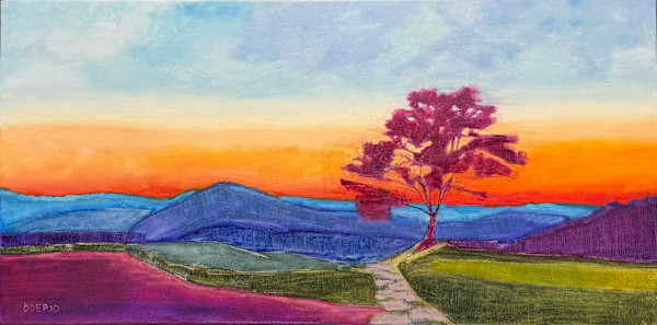 Sunset Magic on the Mountain by Carrie Lacey Boerio