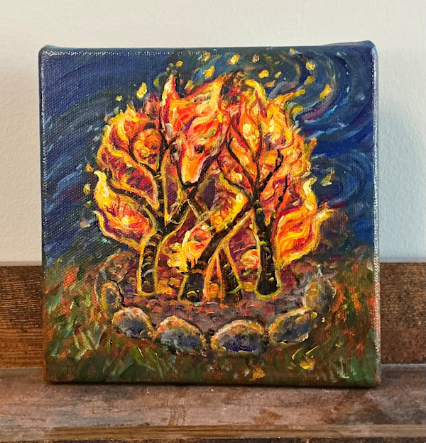 Mini Fiery Fox by Stephanie McGregor