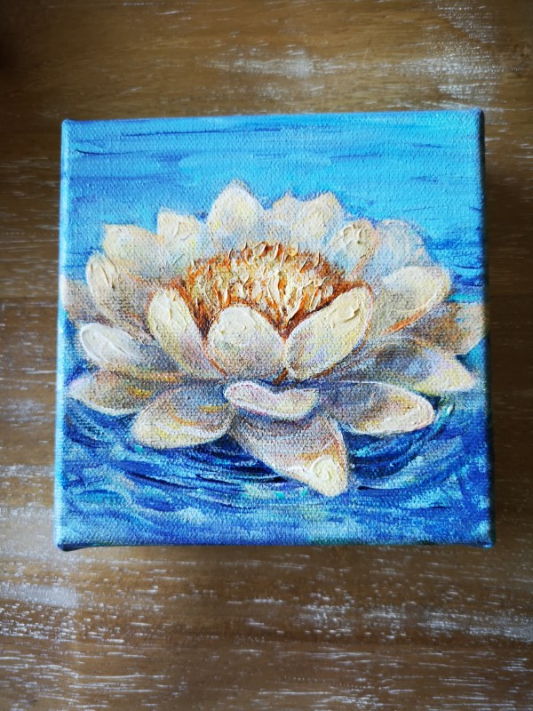 Water Lily (yellow) by Stephanie McGregor