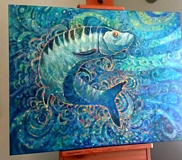 Tarpon Fish by Stephanie McGregor