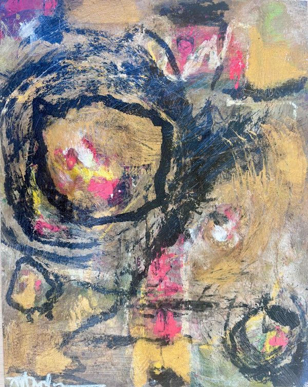 Scarlet Reverie by Allyson Hardy Art