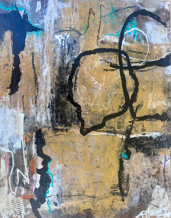 Golden Echoes by Allyson Hardy Art