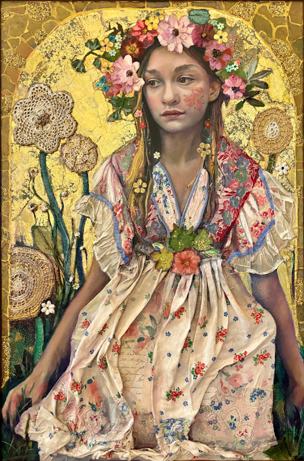 Shimmering Garden by karen Arthurs