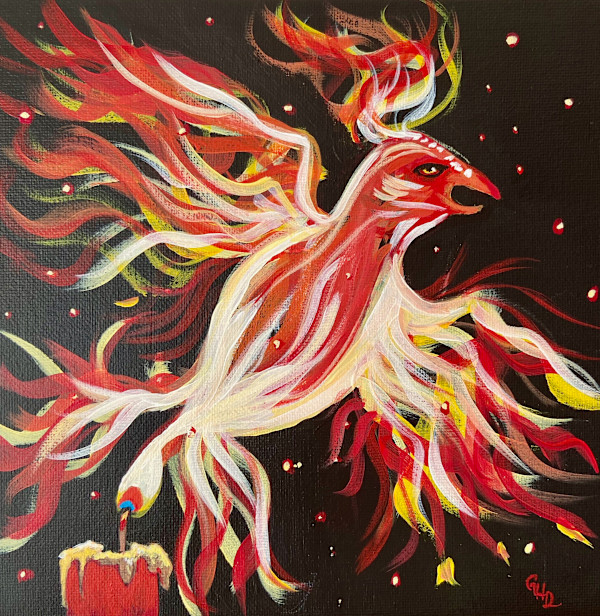 Phoenix in the Flame by Greta D'Amico, Image 14.