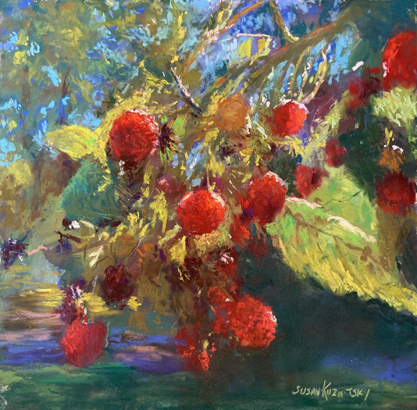 Raspberry Glow by Susan Kuznitsky