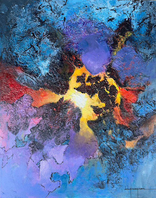 Where Light Is Known by Abstract Art by Doug Simpson