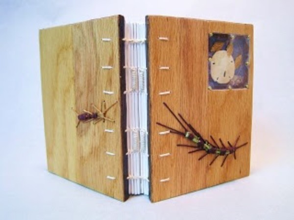 Book w Wood Flooring Cover by Janet Hickey, Image 2.