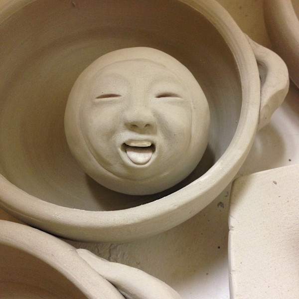 Face Ball by Janet Hickey, Image 1.