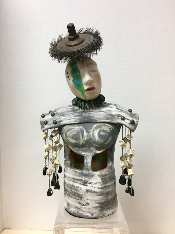 Female in Grey by Janet Hickey, Image 1.