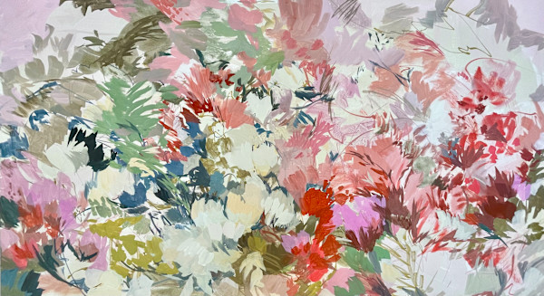Foggy Morning in the Cherry Branches by Gretchen Warsen, Image 1.