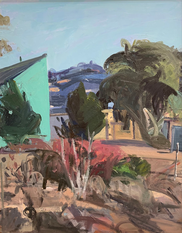Fall Buildings, Meeker Slough by Betsy Kendall, Image 1.
