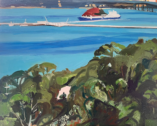 Looking Out, Ferry Point by Betsy Kendall, Image 1.