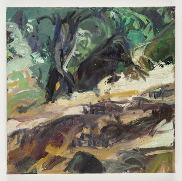 Rock City Slope w Trees by Betsy Kendall, Image 1.