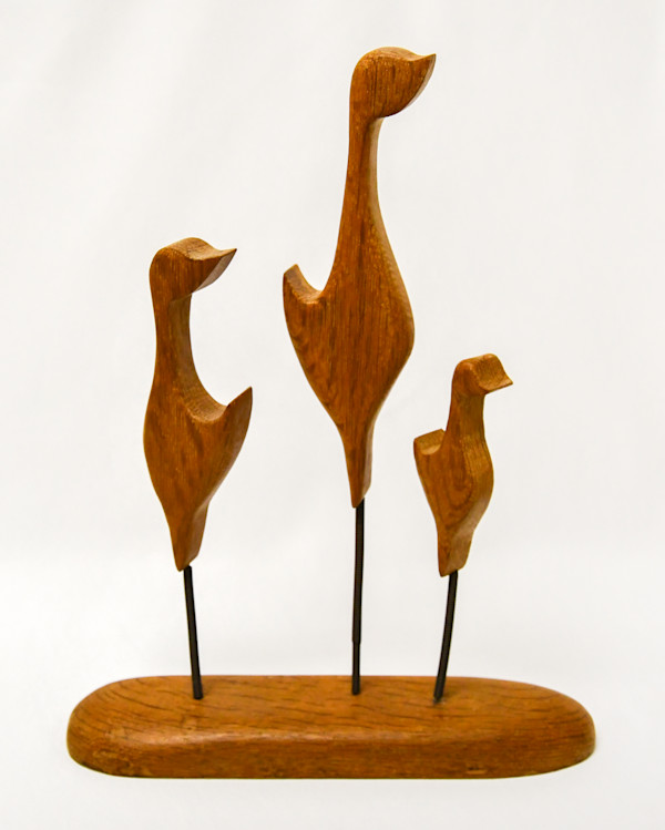 Wooden Birds by Sister Kiliana Burghauser