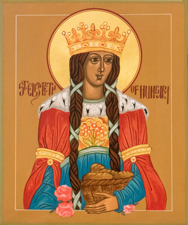 St. Elizabeth of Hungary by Celesta Day, FSPA, Image 1.