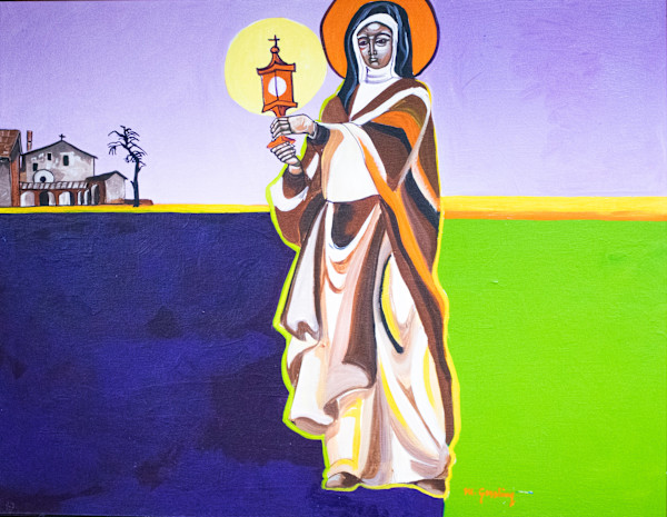 St. Clare by Maryam Gossling, FSPA