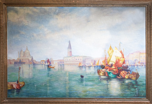 Canal Scene by Marietta Hackner, FSPA