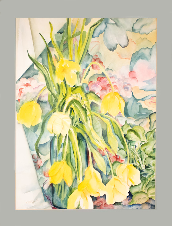 Bending Tulips by Sister Karen Kappell