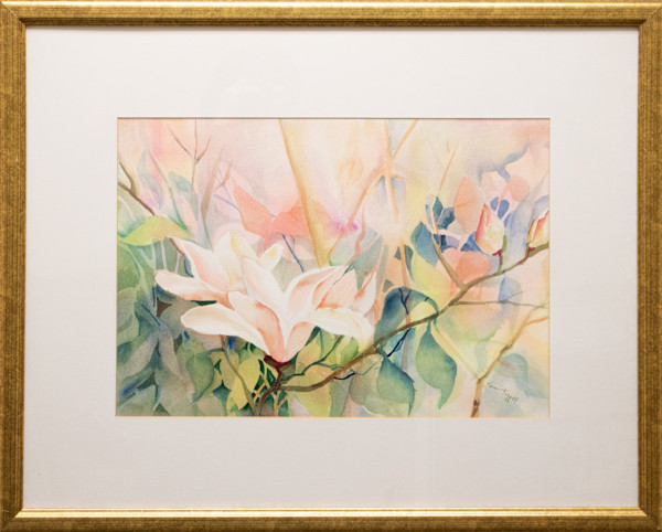 Pink Flowers by Sister Karen Kappell