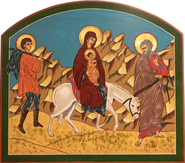 Flight Into Egypt by Carrie Kirsch, FSPA, Image 1.