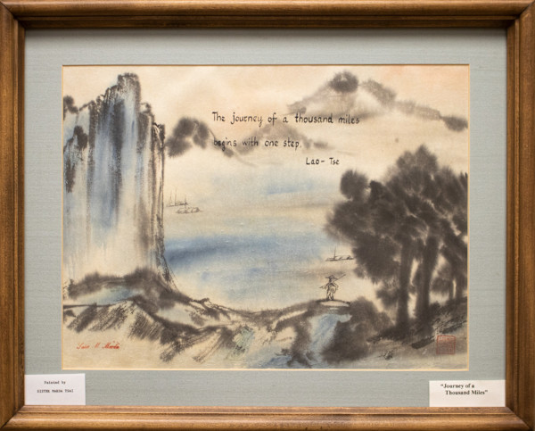 Journey of a Thousand Miles by Marda Tsai, FSPA