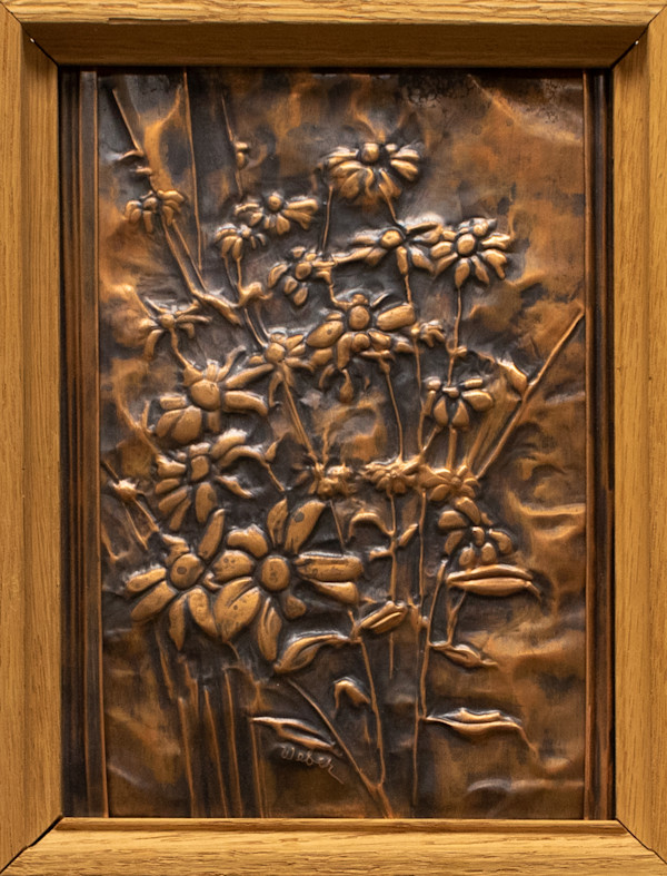 Copper Flowers by Donna Weber, FSPA, Image 1.