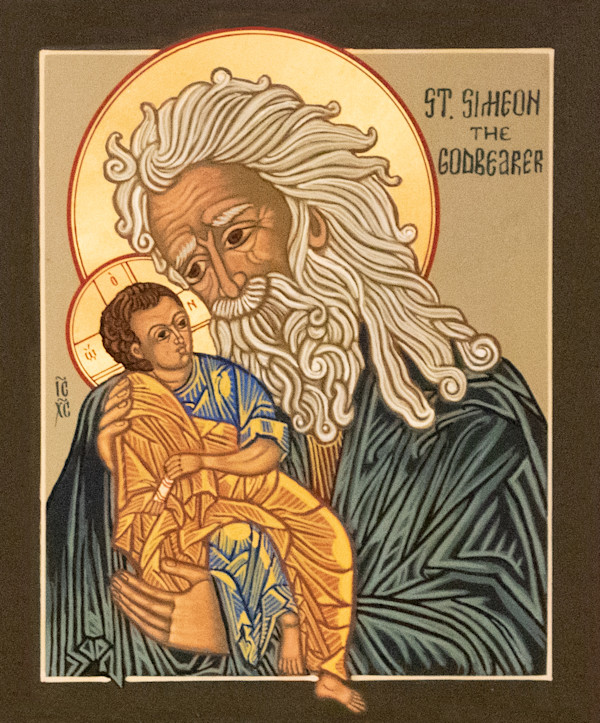 St. Simeon the Godbearer by Marlene Weisenbeck, FSPA